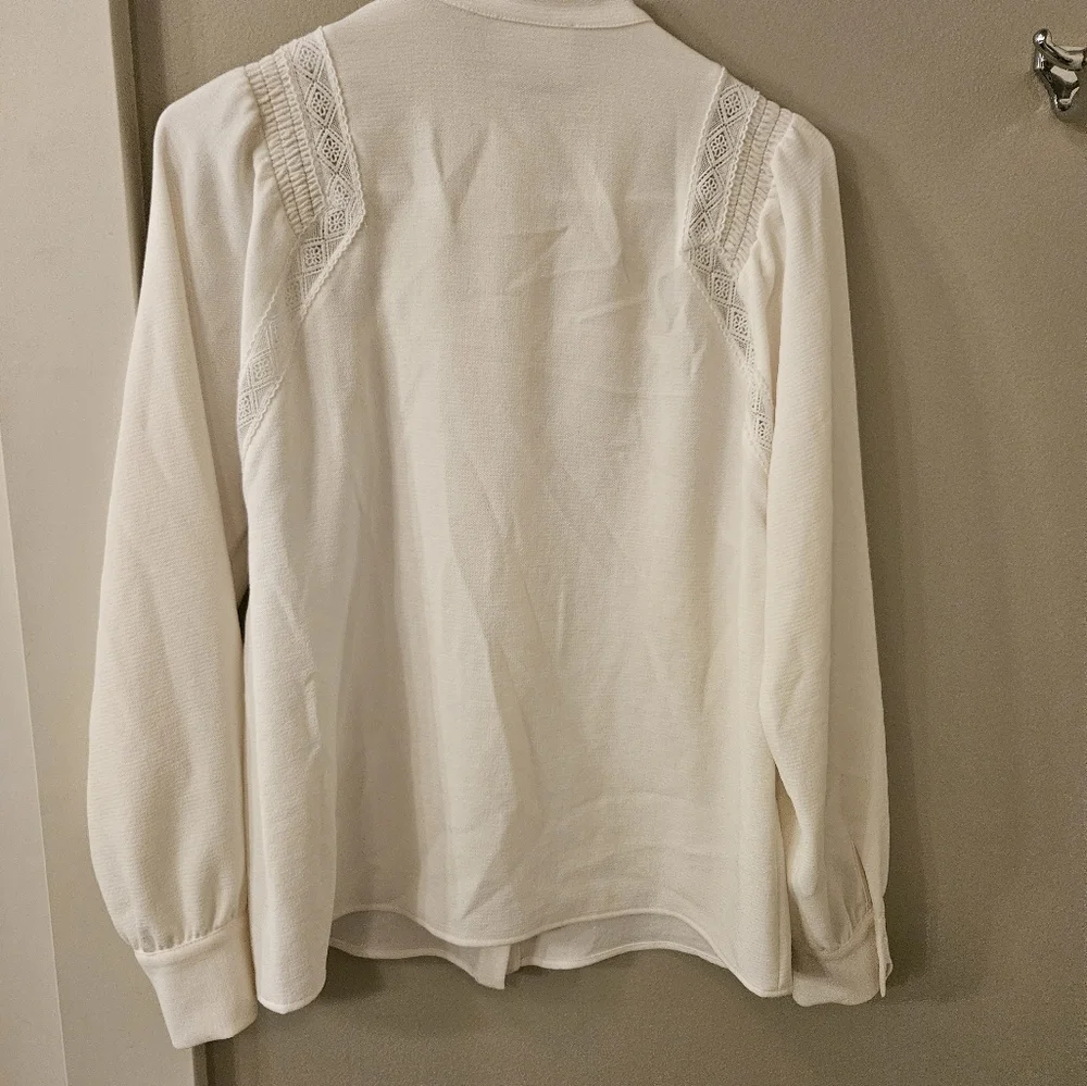 Sezane blouse fride white shirt euro 34 - Picture 3 of 8